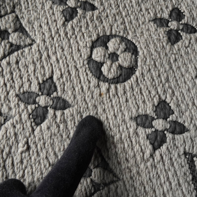 ルイ ヴィトン エシャルプ ロゴマニア モノグラム ウール マフラー