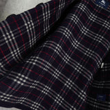 バーバリー ノバチェック裏地 ダッフルコート  ネイビー