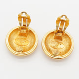 シャネル ココマーク サークル イヤリング GP レディース