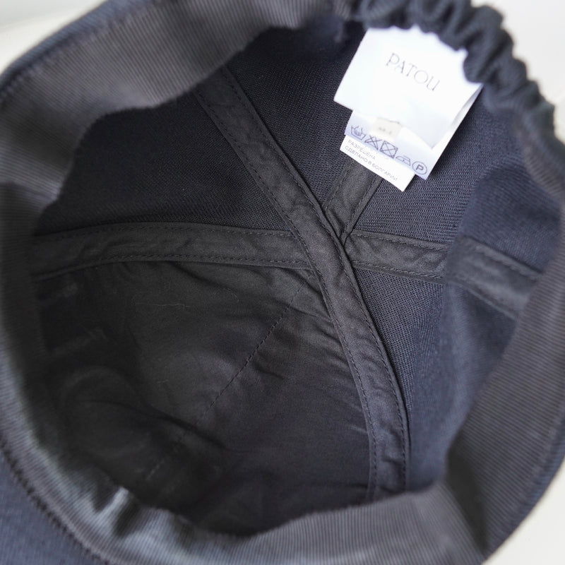 Patou Logo Cap Black