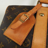 ルイ ヴィトン モノグラム キャリーオール ボストンバッグ ブラウン M40074