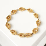 ジバンシィ ヴィンテージ Gロゴ ブレスレット GP ゴールド