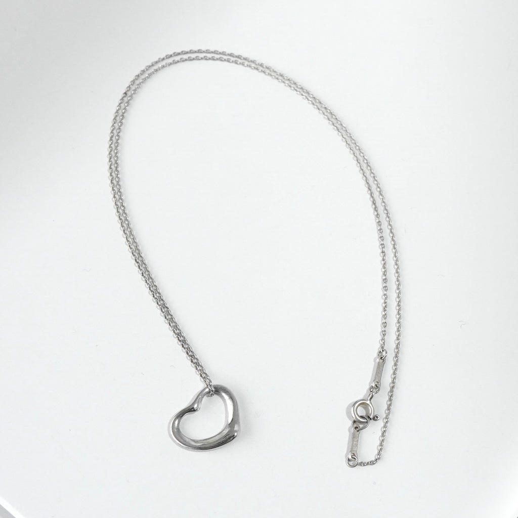 ティファニー オープンハート ネックレス シルバー925 | ブランド古着