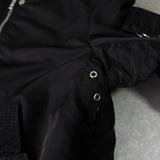 ディーゼル バックロゴ リバーシブル MA-1 メンズ ブラック / オレンジ