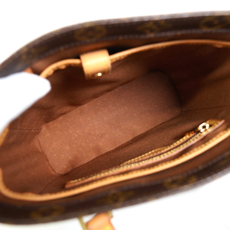 ルイ・ヴィトン モノグラム ヴァヴァンPM レザー ハンドバッグ トートバッグ ブラウン M51172