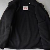 リーバイス SHERPA LINED TRUCKER JACKET コーデュロイ襟 ボアジャケット ブラック メンズ