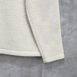 ポロ ラルフローレン ポニーロゴ ハーフジップ フリース プルオーバー アイボリー