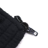バレンシアガ ロゴ刺繍 ダブルジップ トラックジャケット フリース ジャケット ブラック系 44 メンズ 未使用品 - NEWSED