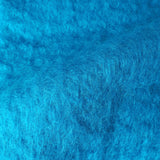 ロエベ アナグラム レザーパッチ モヘア マフラー ブルー