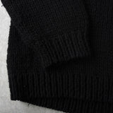 THRIFTY LOOK STAR HAND KNIT スリフティールック スター ハンドニット ブラック