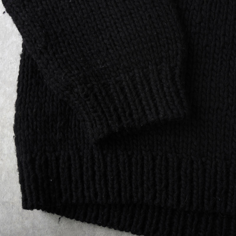 THRIFTY LOOK STAR HAND KNIT スリフティールック スター ハンドニット ブラック