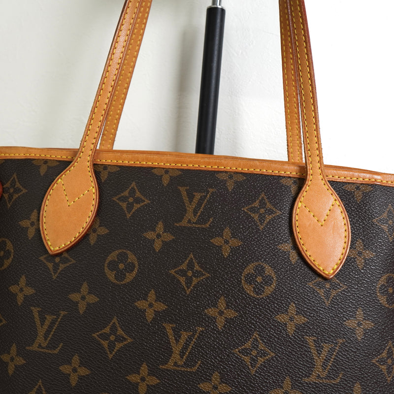 ルイ ヴィトン モノグラム ネヴァーフルPM トートバッグ ブラウン M40155