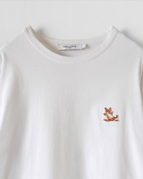 メゾン キツネ Tシャツ チラックスフォックス ホワイト L メンズ レディース