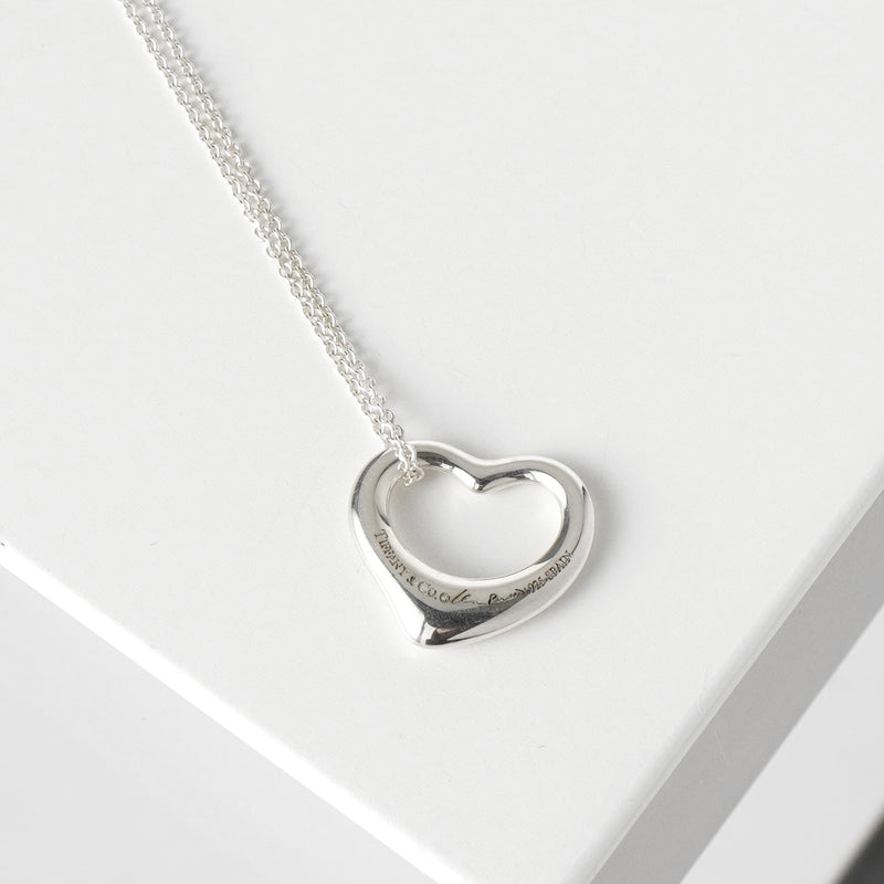 ティファニー オープンハート ネックレス シルバー925