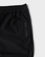 アクネストゥディオズ  ロゴ コットン カーゴパンツ ブラック メンズ タグ付き未使用品