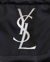 イヴ サンローラン ヴィンテージ YSLロゴ 中綿ベスト ブラック サイズ100 メンズ