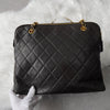 シャネル マトラッセ ラムスキン チェーンショルダー トートバッグ ショルダーバッグ ブラック シリアル4番台7桁 保存袋 ギャランティーカード付き