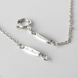 ティファニー オープンハート ネックレス シルバー925