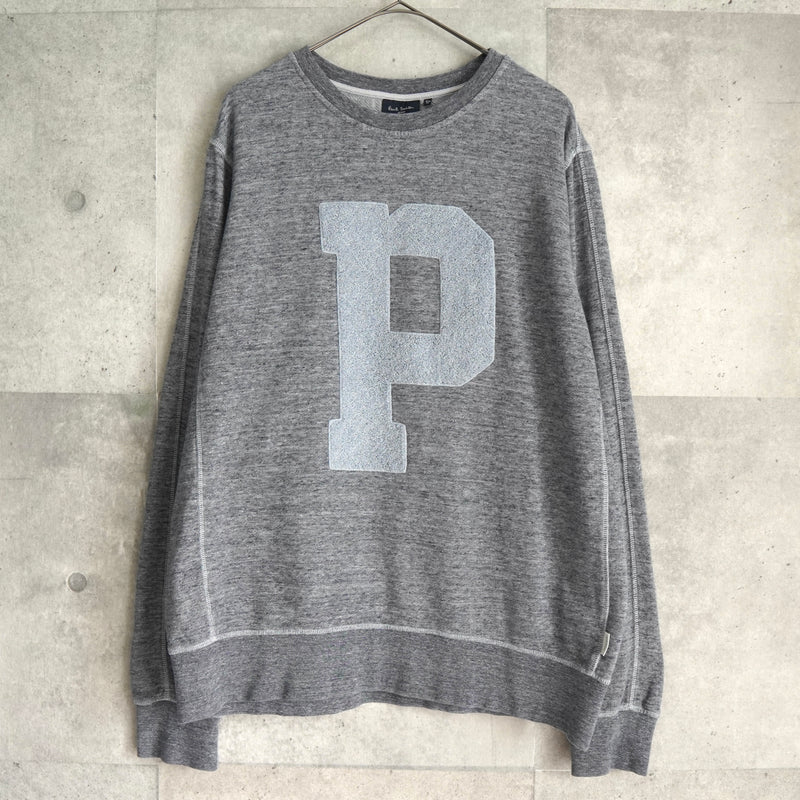 ポールスミス イニシャルロゴ スウェット グレー