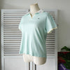 Lacoste 徽标贴片网球衫，女式短袖 Polo 衫