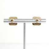 シャネル ココマーク ビジュー スクエア ピアス GP