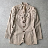 Jean Paul Gaultier Classic Single Breasted Suit in Beige