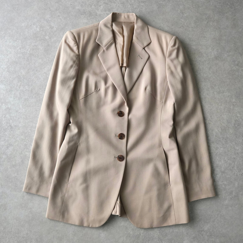 Jean Paul Gaultier Classic Single Breasted Suit in Beige