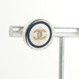 シャネル ココマーク パール サークル ピアス ホワイト レディース