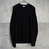 バーバリー TBロゴ カシミヤ100% ニット ブラック タグ付き未使用品