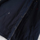 ポロ ラルフローレン ポニーロゴ フリース裏地 中綿 ブルゾン ネイビー