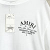 アミリ Arts District Tee ロゴ 両面プリント Tシャツ ホワイト タグ付き未使用品