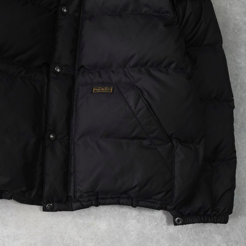 ポロ バイ ラルフローレン ダウンジャケット ブラック