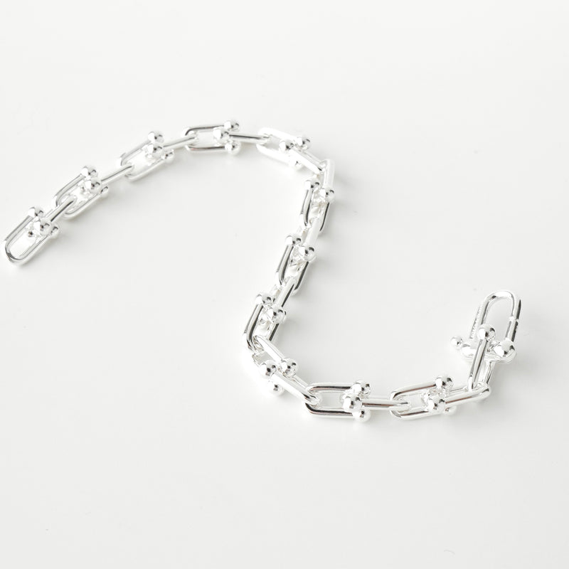 ティファニー ハードウェア スモールリンク ブレスレット シルバー925