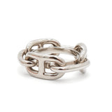 エルメス ルガテ スカーフリング シルバー 箱付き