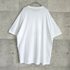 アクネ ストゥディオズ プリント オーバーサイズ Tシャツ ホワイト