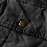 イヴサンローラン ヴィンテージ ボア襟 ダウンジャケット ネイビー