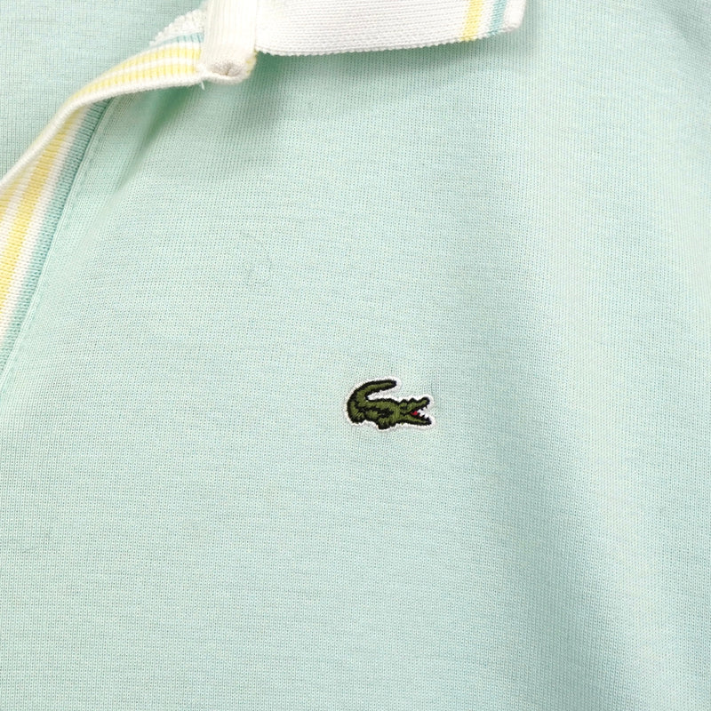Lacoste 徽标贴片网球衫，女式短袖 Polo 衫