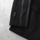 フェンディ ライン セットアップ スーツ メンズ ブラック / グレー