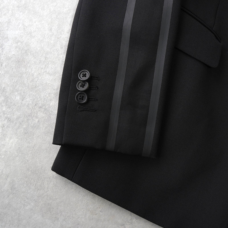 フェンディ ライン セットアップ スーツ メンズ ブラック / グレー