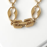 ジバンシィ ヴィンテージ チェーン ネックレス GP ゴールド