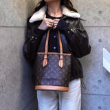 ルイ ヴィトン モノグラム バケットPM ブラウン M42238