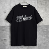 メゾン キツネ カレッジロゴ Tシャツ ブラック