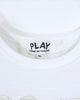 プレイ コム デ ギャルソン Tシャツ ホワイト XL メンズ レディース