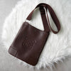 Loewe Anagram 皮革单肩包 棕色