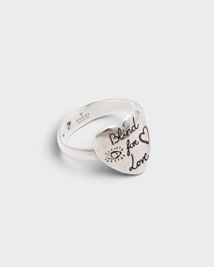 グッチ Blind for Love リング 指輪 シルバー925 レディース 11号