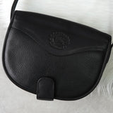 バーバリー ヴィンテージ ロゴ ショルダーバッグ ブラック