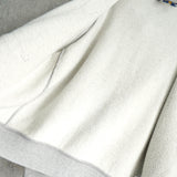 ポロ ラルフローレン フェルトロゴ フルジップ パーカー ライトグレー