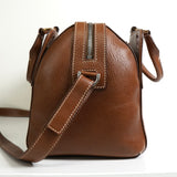 カルティエ マルチェロ レザー 2way ハンドバッグ ショルダーバッグ ブラウン