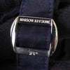 Maison Kitsune logo embroidered cap in navy