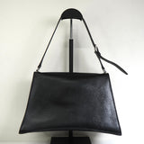 バレンシアガ クラッシュ レザー スリングバッグ ワンショルダーバッグ ブラック